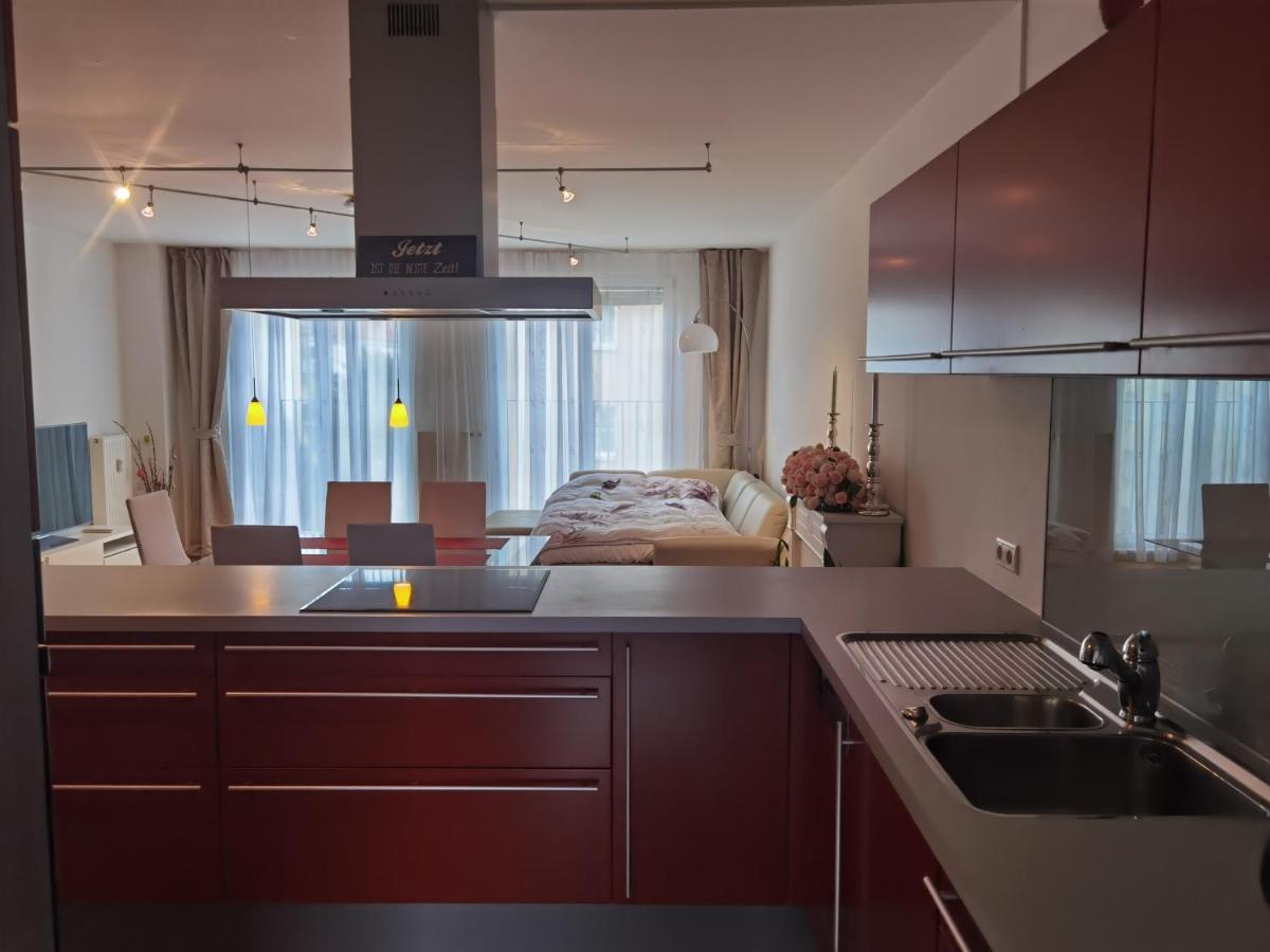 Modernes Studio-Apartment Nahe Zentrum Mit Garagenplatz Wien Eksteriør billede